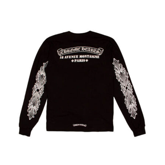 Chrome Hearts Paris Excluisve LS T-Shirt – Black