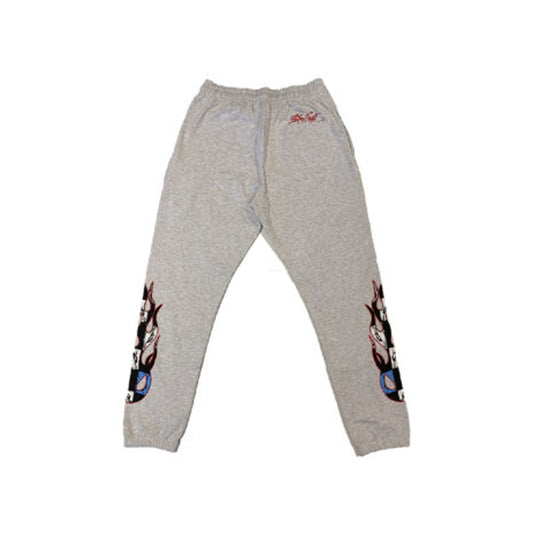 Chrome Hearts Matty Boy Brain Sweatpants – Heather Grey