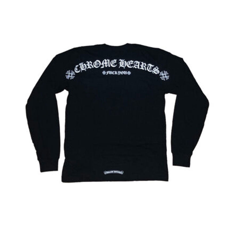 Chrome Hearts Shoulder Logo LS T-Shirt – Black