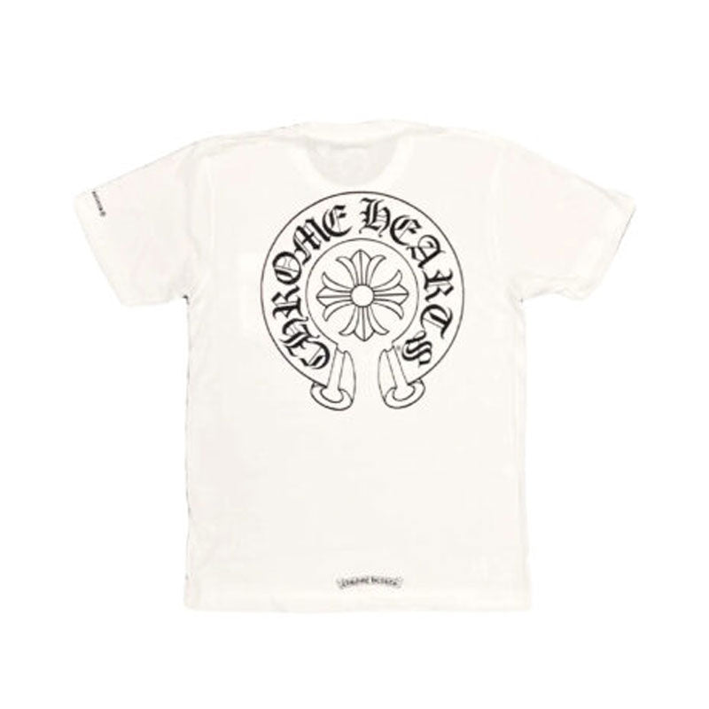 Chrome Hearts Horse Shoe Logo Pocket T-Shirt – White