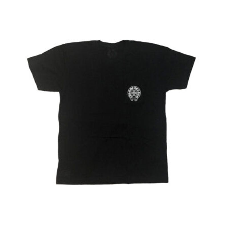 Chrome Hearts Horse Shoe Logo Pocket T-Shirt – Black