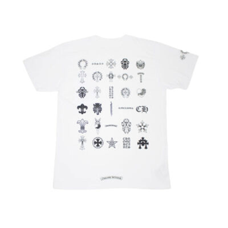 Chrome Hearts Multi Logo T-Shirt – White