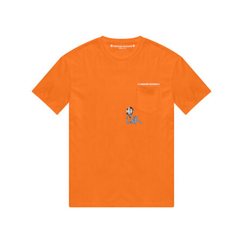 Orange Chrome Heart Shirt