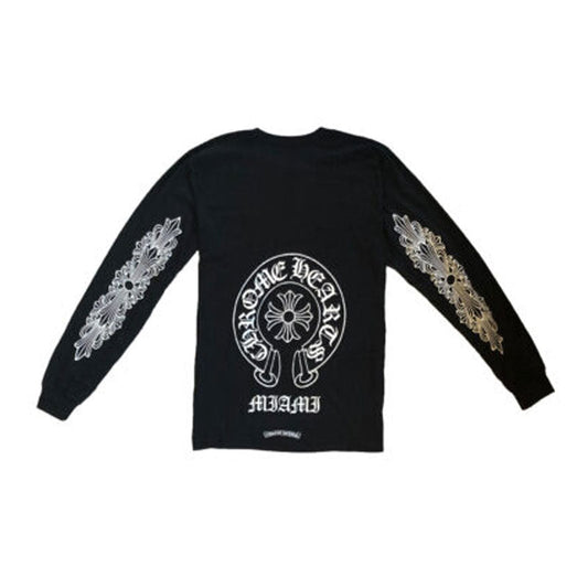 Chrome Hearts Miami Exclusive LS T-Shirt – Black