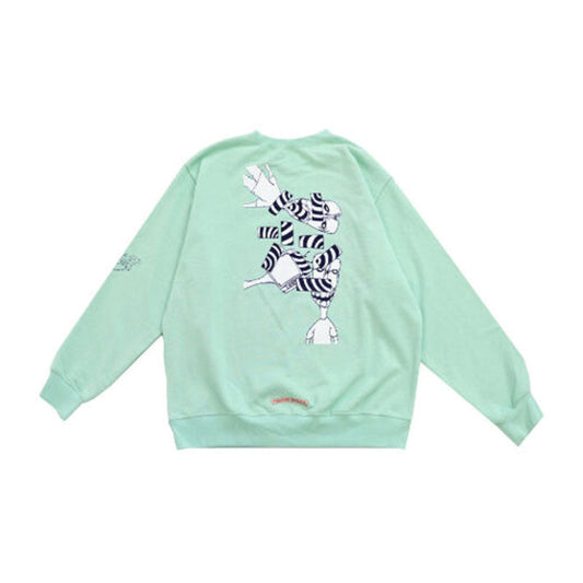 Chrome Hearts Matty Boy Lust Crewneck Sweatshirt – Seafoam