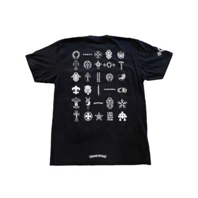 Chrome Hearts Multi Logo T-Shirt – Black