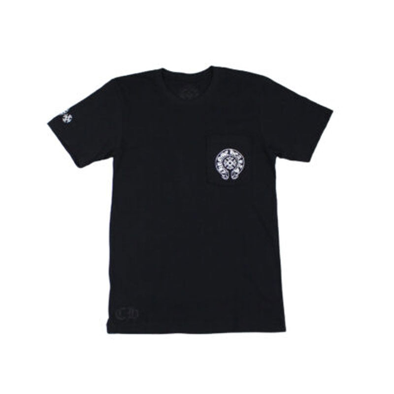 Chrome Hearts Multi Color Horse Shoe T-Shirt – Black