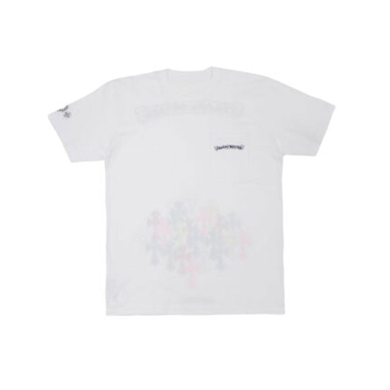 Chrome Hearts Multi Color Cross T-Shirt – White