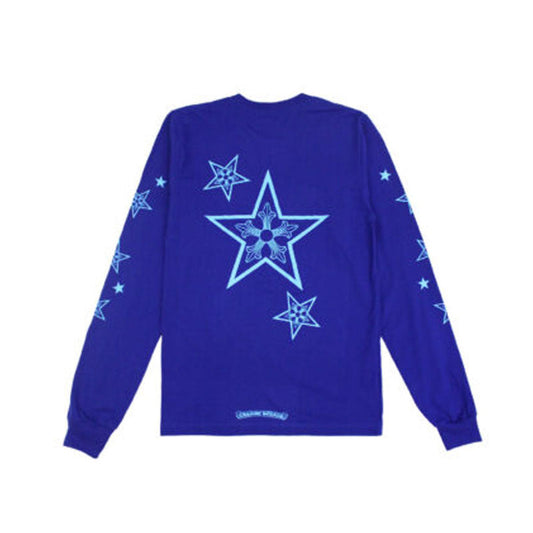 Chrome Hearts Star LS T-Shirt – Blue