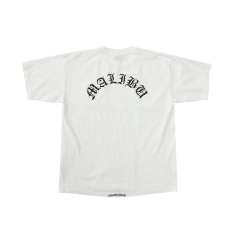 Chrome Hearts Malibu Exclusive Script Letter T-Shirt – White