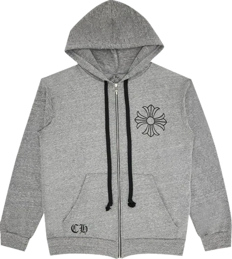 Chrome Hearts Framed Plus Cross Hoodies