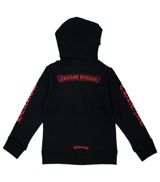 Chrome Hearts Kids Scroll Logo Hoodie