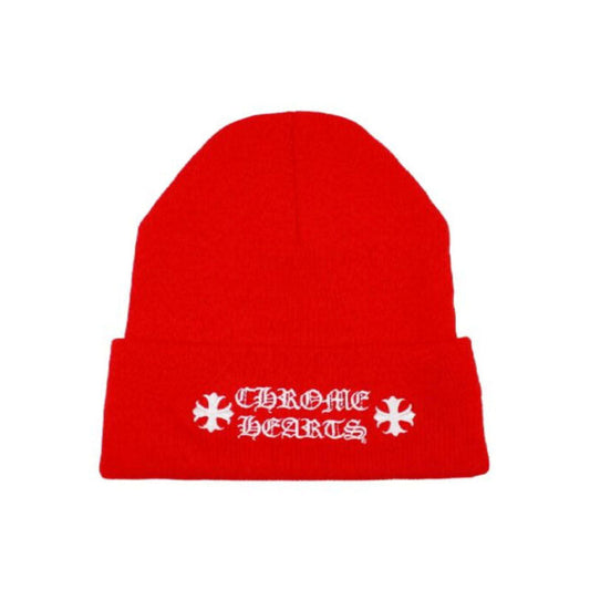 Chrom Hearts Beanie Red