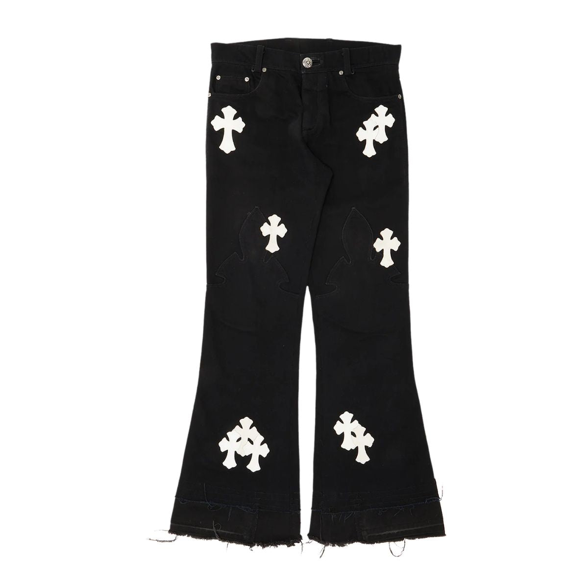 Chrome Hearts Jeans With Cross ‘Black